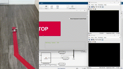 Parrot Minidrone Line Following
